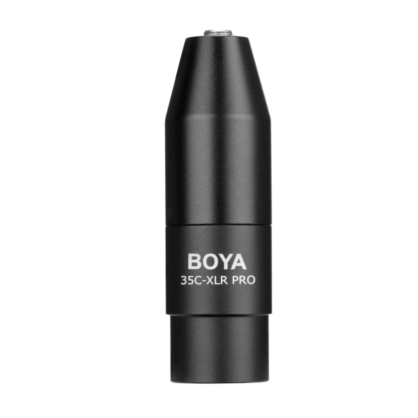BOYA 35C-XLR Pro 3.5mm TRS Female to XLR Male Microphone Adapter - Image 3