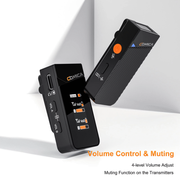 Comica Vimo C 2.4G Mini Wireless Lapel Microphone System - Image 3