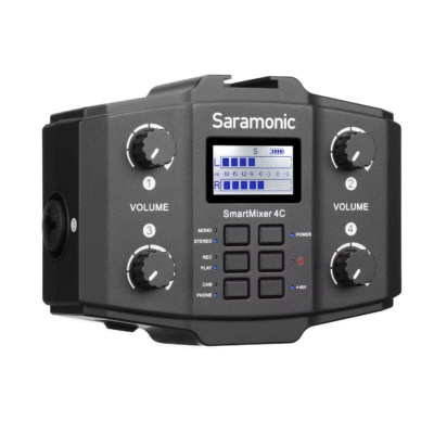 Saramonic SmartMixer 4C 4-channel Microphone Mixer Audio Interface